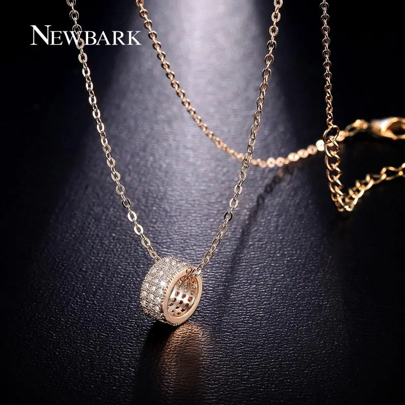 font b NEWBARK b font Minimalist font b Necklaces b font Pendants Tiny 3 Rows