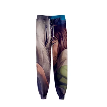 

2019 Spirited Away Pants men Hip Hop Pants Trousers Kpop Fashion Casual High Quality Casual Warm Pants Slim Spirited Away Pants