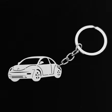 Автомобильный брелок из нержавеющей стали, модный брелок, держатель, модель автомобиля для BMW Benz Audi VW Jeep, брелок