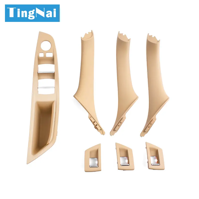 

Upgraded LHD Interior Door Plastic Armrest Pull Handle 7pcs Set for BMW 5 Series F10 F11 F18 520i 523i 525i 528i 535i