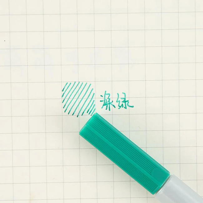 0,4 мм Переливающаяся ручка-маркер на водной основе, цветные чернила, Сверхтонкая ручка для подписи, художественный Рисунок, эскиз, граффити, ручка-Крючок для письма, волоконная ручка - Цвет: dark green
