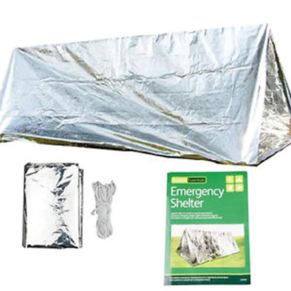 Outdoor Emergency Tent Shelter First Aid Survival Tool Waterproof Warm