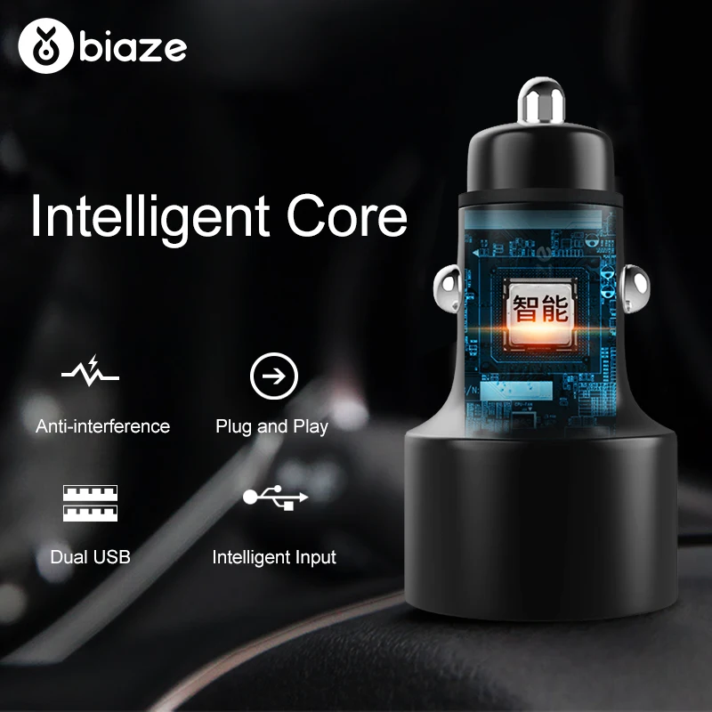 Biaze الزنك سبائك المزدوج USB ميناء الرقمية الأحمر LED الجهد الحالي عرض سيارة شاحن آيفون X Xs ماكس ل هاتف تابلت شاحن Biaze الزنك سبائك المزدوج USB ميناء الرقمية الأحمر LED الجهد الحالي عرض سيارة شاحن آيفون X Xs ماكس ل هاتف تابلت شاحن