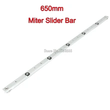 2PCS High Quality 650mm Aluminium Alloy Miter Bar Miter Slider Table Saw Miter Gauge Rod Durable In Use
