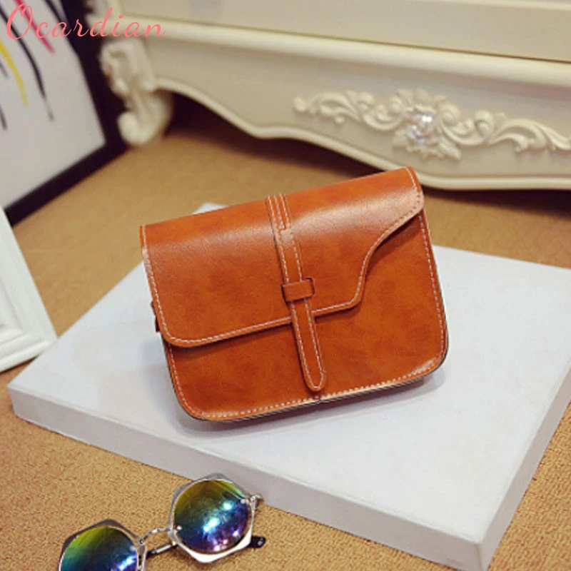 Ocardian NEW Women Girl Shoulder Bag Faux Leather Satchel Crossbody Tote Handbag bolsa feminina handbag women Drop Shipping new design 2016 hot sale women girl shoulder bag faux leather satchel crossbody weave tote handbag jul15