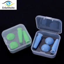 Корейская Защитная крышка для глаз с двойными ушками, вставляемая с двойным глазом, силиконовая защитная присоска для век