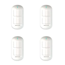 4 x Wolf-Guard беспроводной двойной питомец иммунный PIR датчик движения Детектор для домашней охранной сигнализации охранная система 433 МГц HW-06D шт./лот