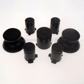 

5set Metal Analog Thumb stick Joystick Caps with Metal buttons for xbox360 xbox 360 cotroller(one color one set)