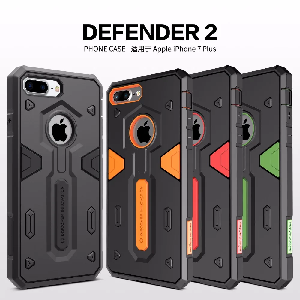 Для iPhone 7 Plus чехол Роскошные Nillkin Defender 2nd Gen жесткая Тонкий для телефона 5.5 дюймов |