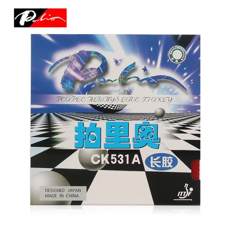 

PALIO CK531A Pips-long Table Tennis Rubber with Ping Pong Sponge Pips Long Tenis De Mesa