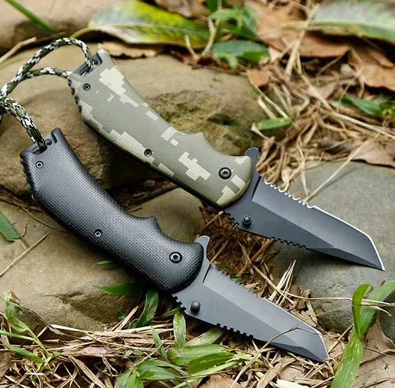 Открытый Ручной Нож EDC инструмент Custom складной тактический нож выживания кемпинг