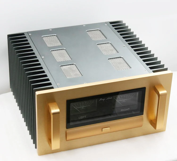B 058 CNC полностью алюминиевый корпус корпуса шкафа для самостоятельного усилителя