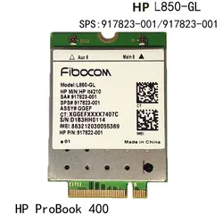 JINYUSHI для Fibocom L850-GL LT4210 M.2 LTE-FDD/LTE-TDD/WCDMA 4G cat9 беспроводной модуль для hp probook 430 440 450 G5