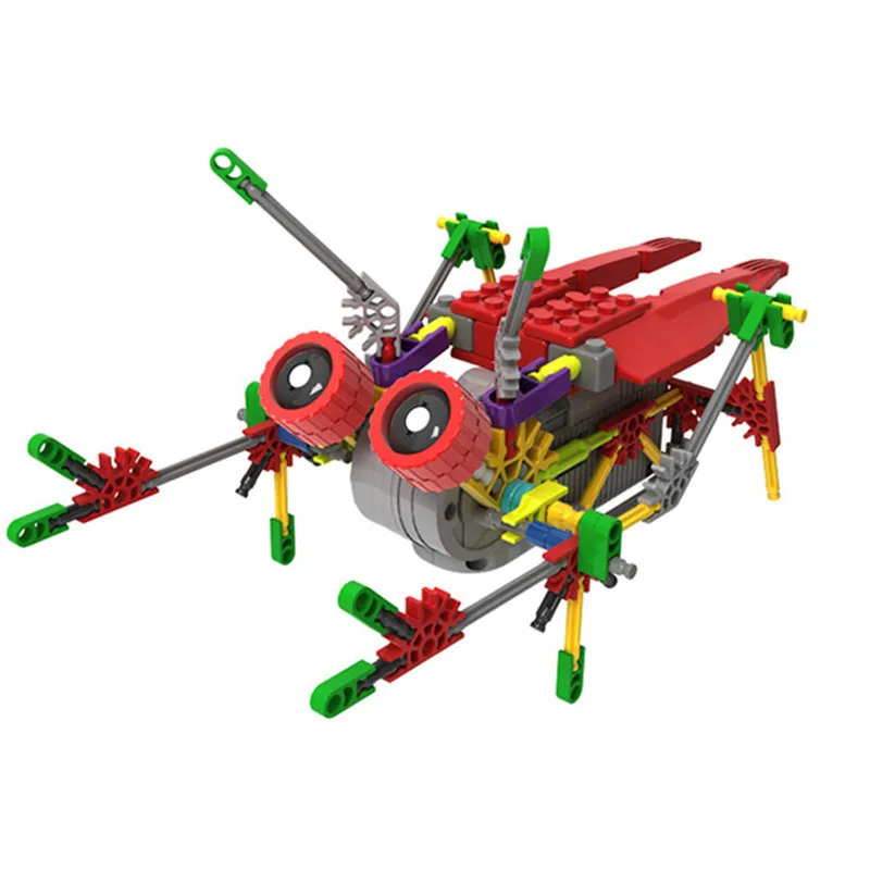 LOZ-Creative-DIY-Assemblage-Electric-Motor-Robots-Models-Building-Toys-Hobbies-Children-Educational-Gear-Blocks-For-Boys-2