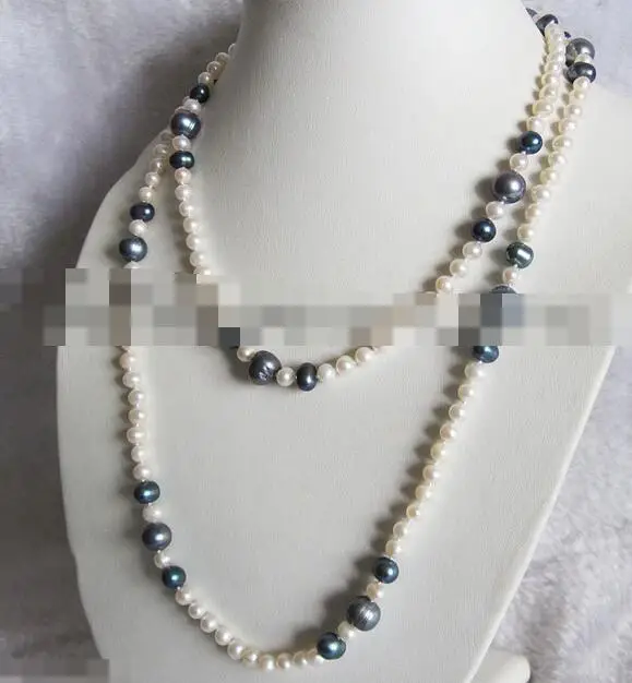 

song voge gem nanJ2402 White Peacock Multi Color Freshwater Pearl Necklace Strand Jewelry