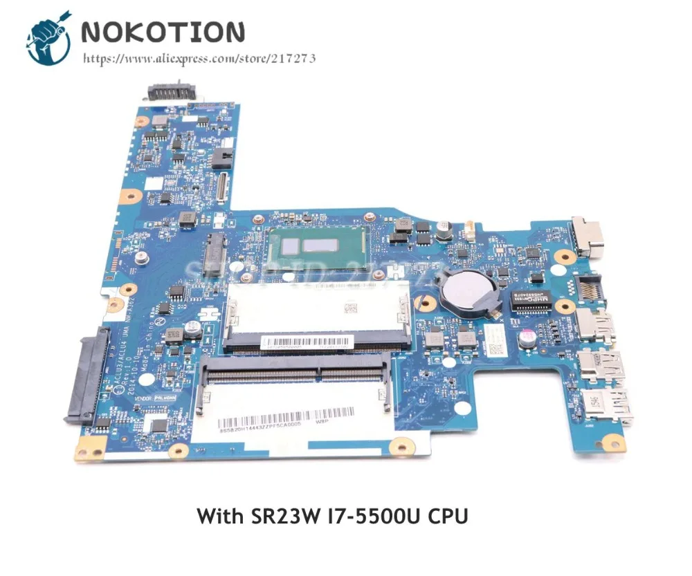 Lenovo G50-80 Motherboard w// Intel i7-5500U 2.4GHz CPU 5B20H14443