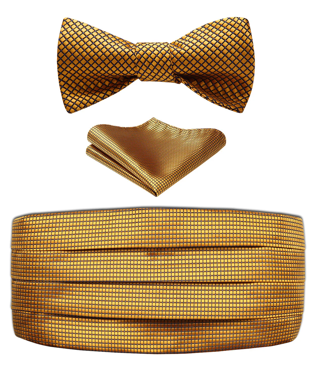 

Fashion Patterns Bow tie Set Men's Classic Cummerbund & Pocket square& Various