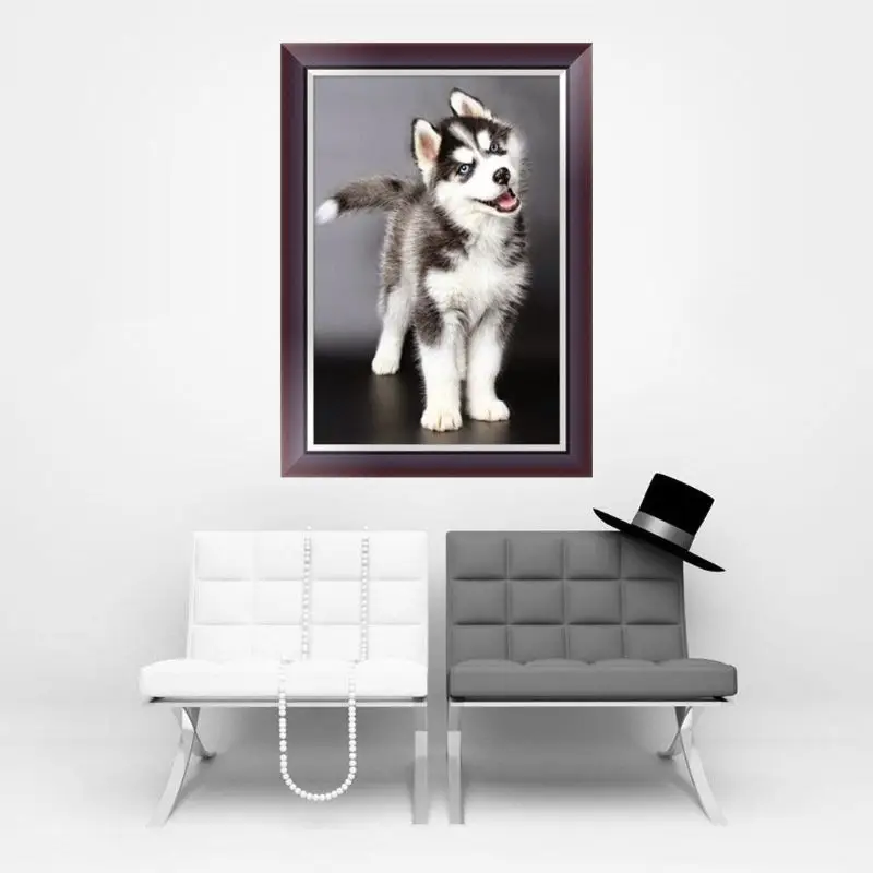 5D Diamond Embroidery Painting Dog Cross Stitch Kit Craft Home Decor