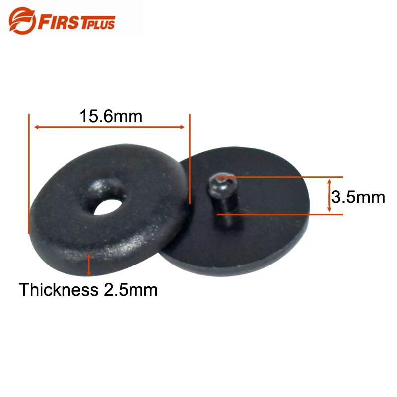 10 x POM Nylon Seat Belt Buckle Stopper Retainer Fasteners Stop Buttons For Lada Opel Renault Corolla