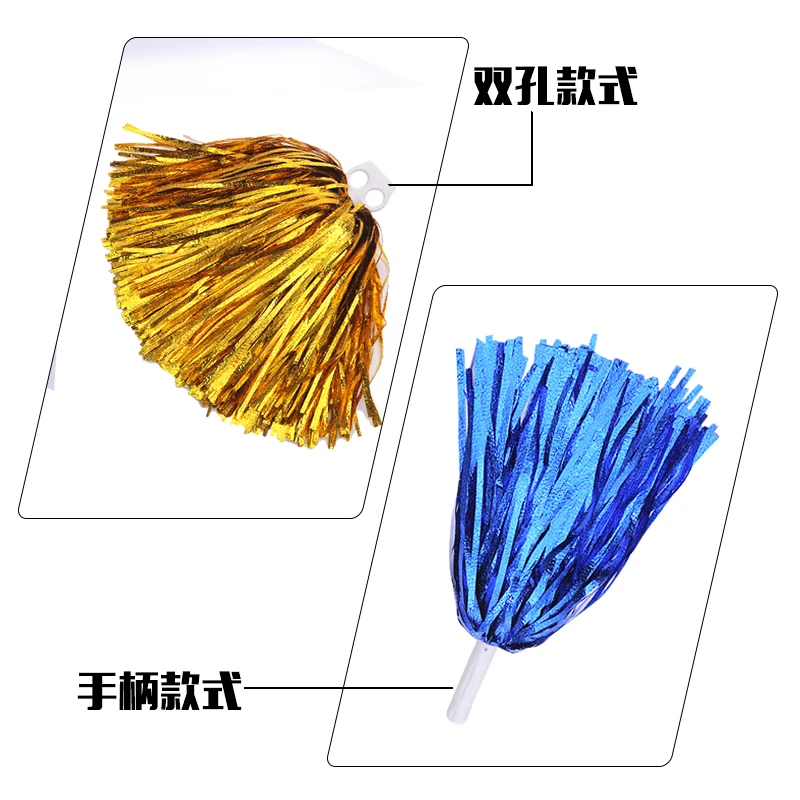 2 قطع المصفقين التشجيع بوم بومس الزهور كرات الكريات