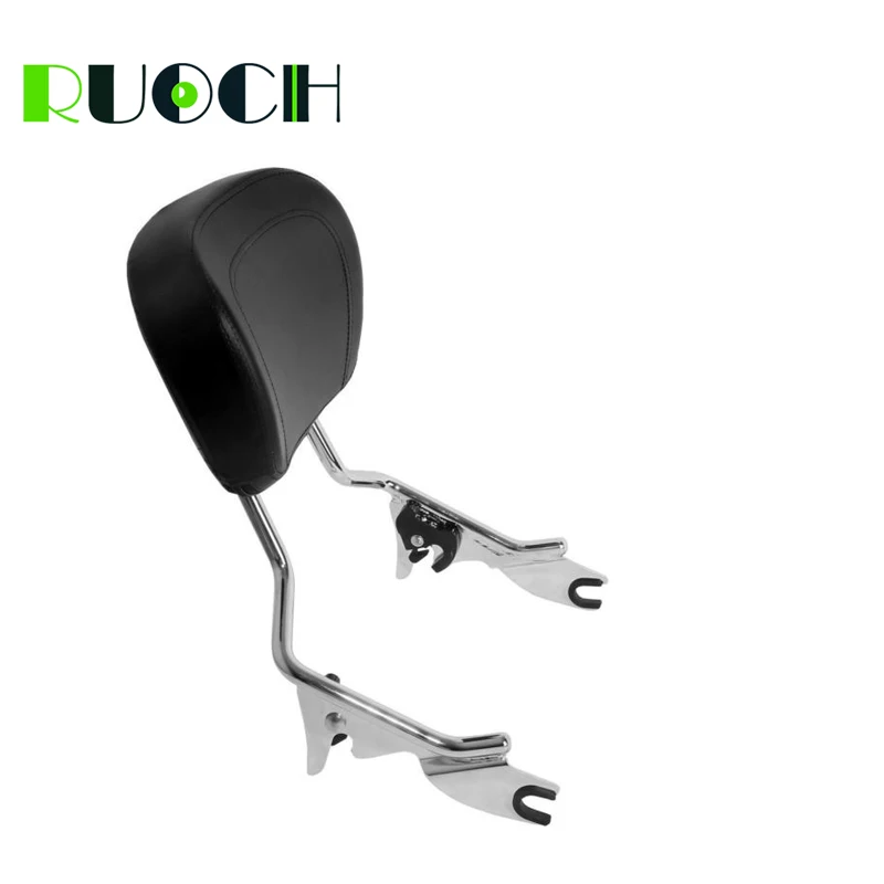 RUOCH Sissy Bar for Harley Touring Backrest Electra Glide Street Road