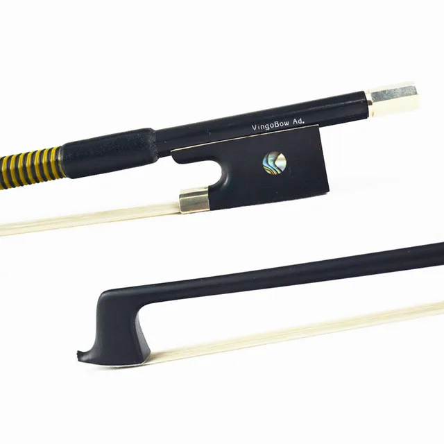 Cheap 4/4 Size For Concerto Level Diamond Carbon Fiber Violin Bow Pernambuco Wood Material! Free Shipping With a Hard Paper Tube Case