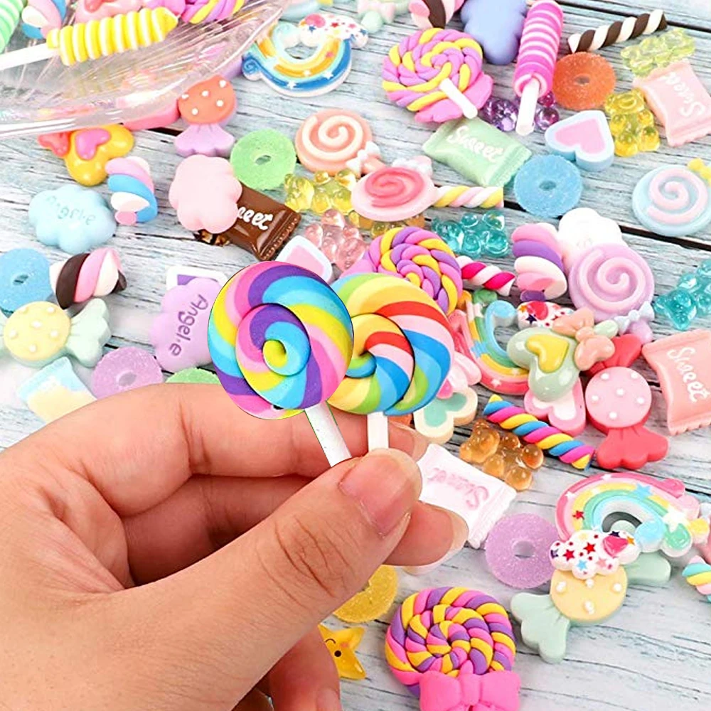 DIY клейкие аксессуары и сумка для хранения чехол телефона украшение слизи