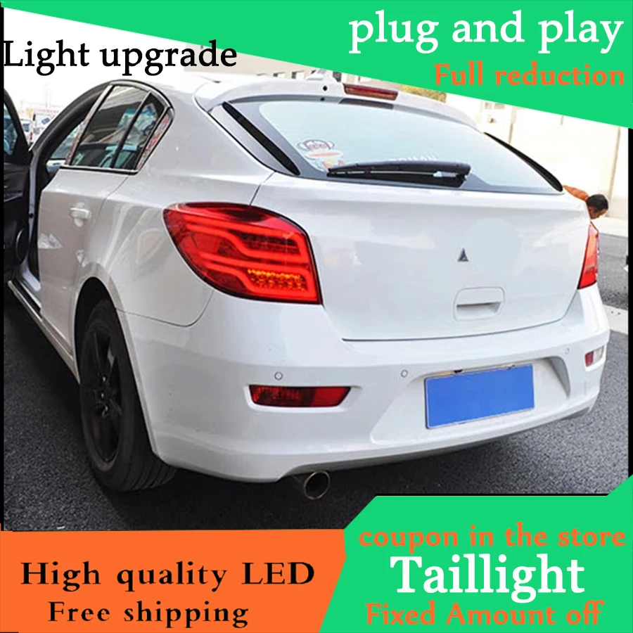 Автомобильный Стайлинг задний фонарь для Chevrolet Cruze задние фары Хэтчбек 2009 2014