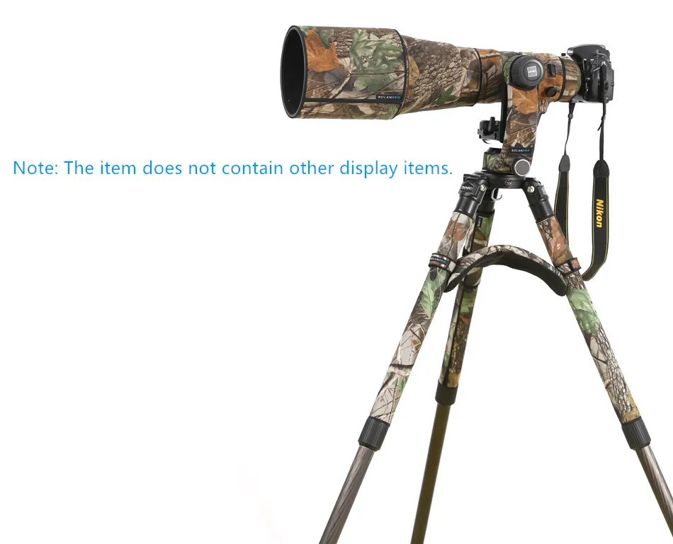 Pro Camouflage Cloth For Gitzo GHFG1 Gimbal Fluid Head Tripod 4 Color Choose