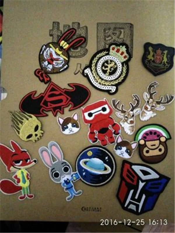 Zootopia Nick and Judy Cartoon stickers Iron on Cloth Patches - Buyers Show 9