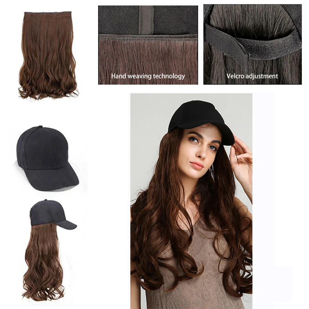 

Haircube 26 Inches Synthetic Hair with Cap for Women Heat Resistant Fiber Colorful Hair Extensions for Cosplay Party Daily Use