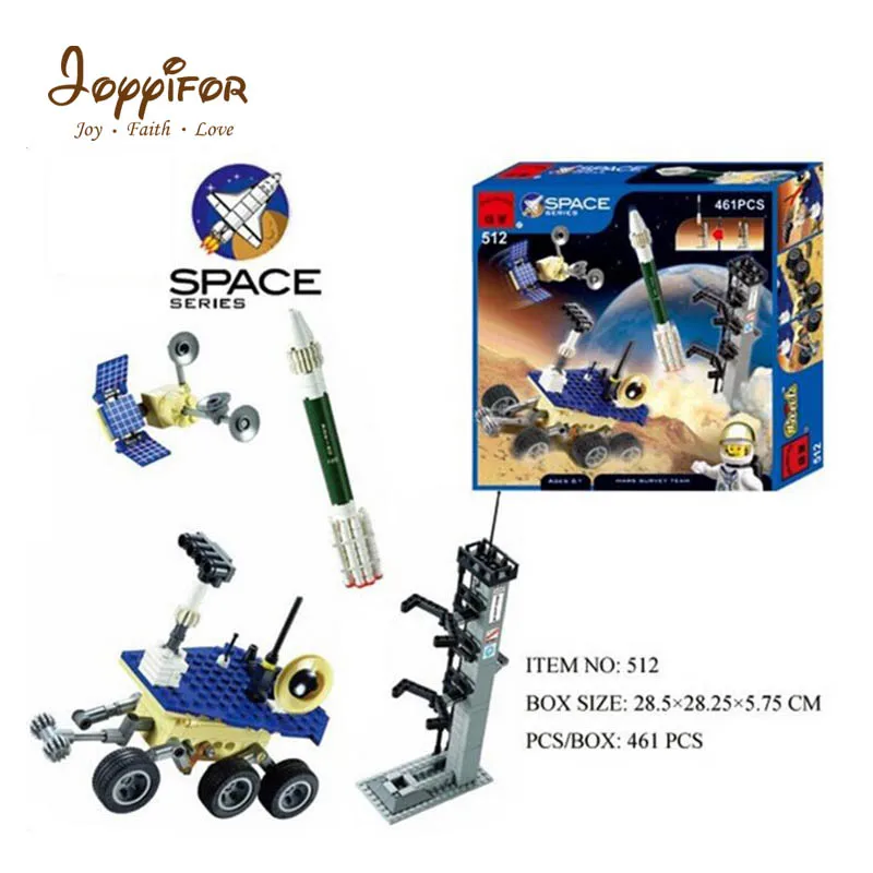 

Building blocks toy compatible with LegoINGlys toys rocket launch station spacecraft model intelligence Minifigure