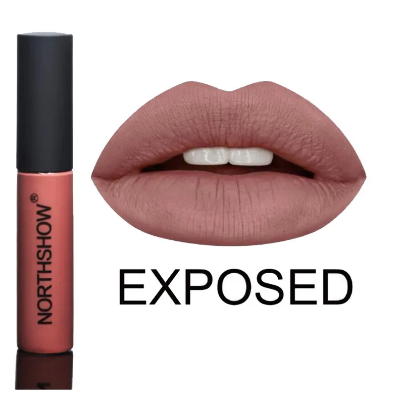 2019 Hot Matte Liquid Lipstick Makeup Waterproof Matte Liquid Lip Gloss Make Up Sexy Batom Mate Makeup Lipstick Long Lasting