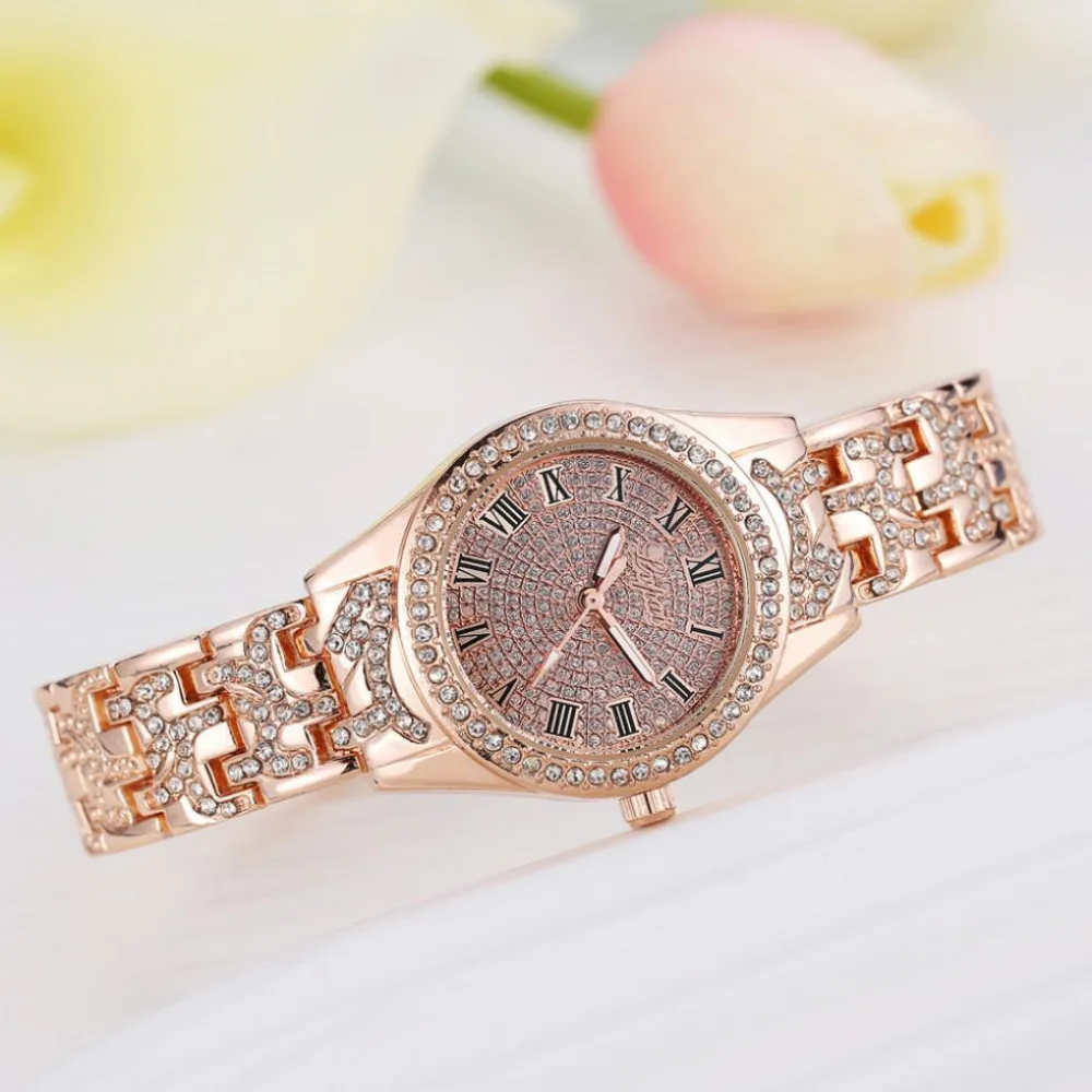 

Lvpai Alloy Quartz Wristwatch Clock Ladies Dress Gift New Women luxury brand Watches relogio feminino Diamond Dial horloges B30