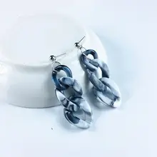 ZCHLGR, новые модные серьги, панк, простые, черные, белые, длинные, с кисточкой, кулон, размер, круглые серьги для девушек, подарки