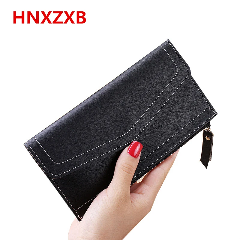 

HNXZXB Women Wallets Fashion Leather Wallet Female Purse Women Clutch Wallets Money Bag Ladies Card Holder WWS049