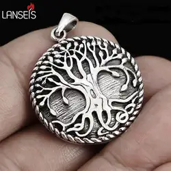 Lanseis 10 шт., ожерелье с подвеской в виде дерева, кулон в виде дракона