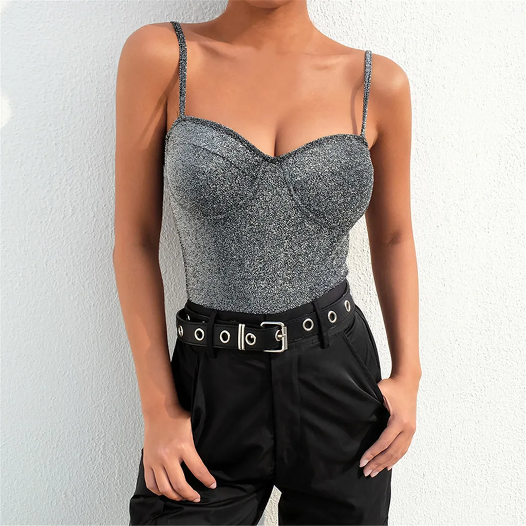 2019 fashion nova woman jumpsuit Women's Solid Color Sexy Jumpsuits Shirt Tops Siamese Pants Clubwear Sleeveless Jumpsuits mujer