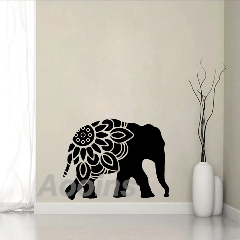 Elephant vinyl wall sticker home decor
