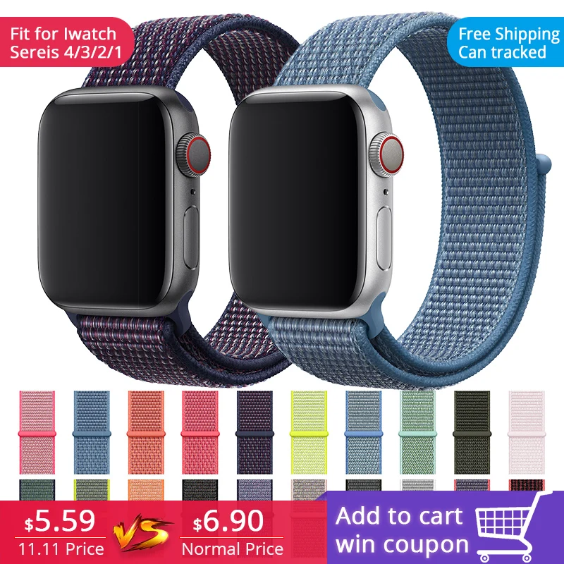 apple watch nylon sport loop