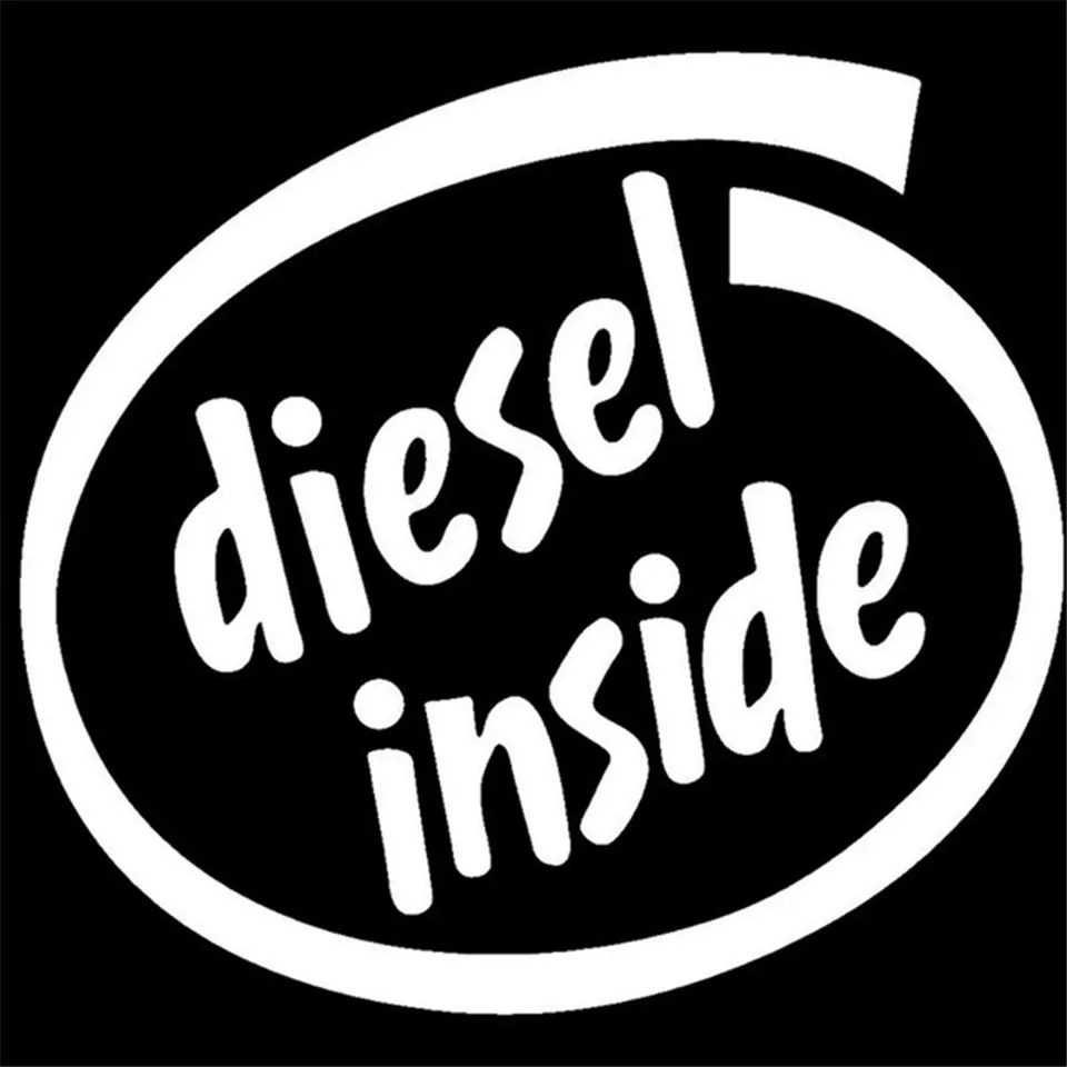  1513.3cm Car Sticker 3D Diesel Inside Stickers and Decals Vinyl Car Styling Funny Sticker On Car For Ford Audi BMW Toyota VW (2)