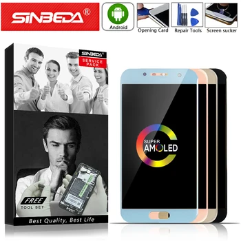 

AMOLED 4.7" For SAMSUNG Galaxy A3 2017 A320 LCD Display Touch Screen Digitizer For SAMSUNG A320 A320M A320F A3 2017 LCD Display