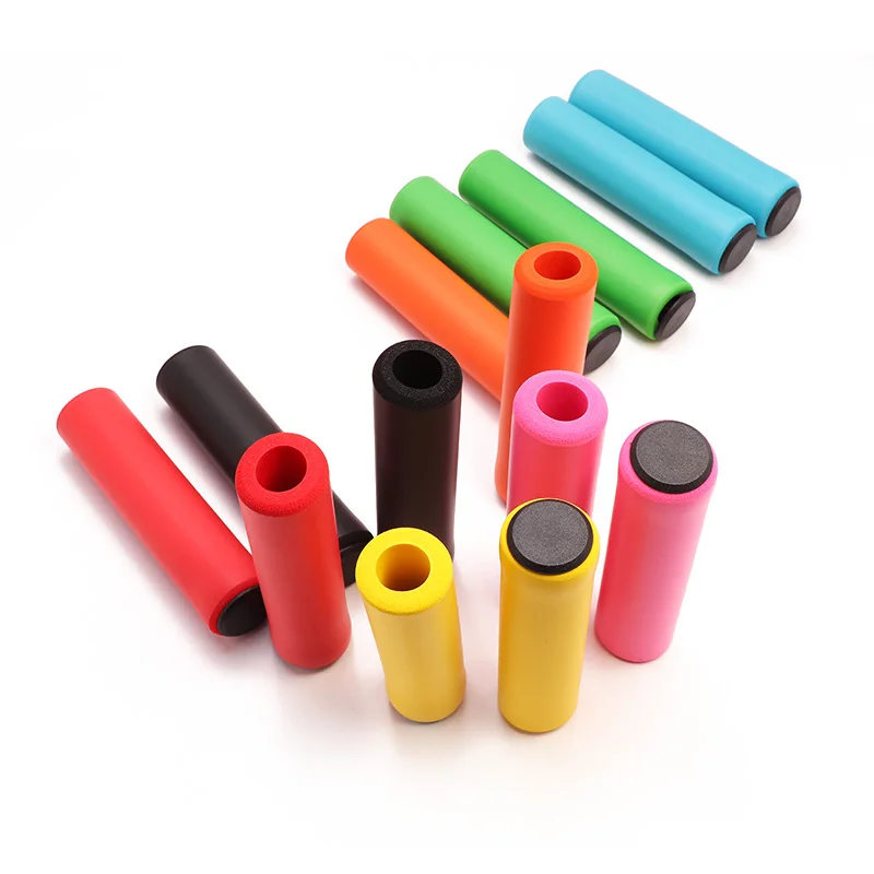 Bicycle ycling Foam Grips Bike Soft Anti-Slip Sponge Handlebar Grips Black US