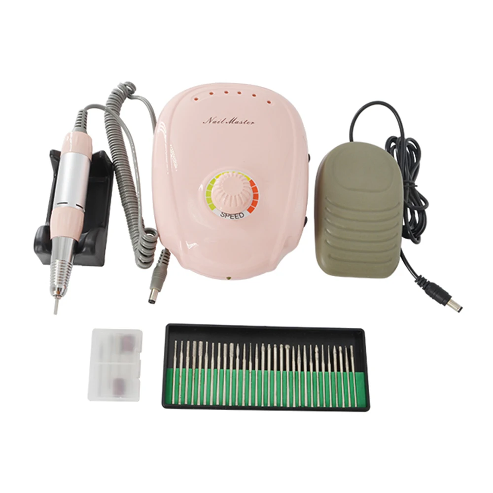

Electric Nail Drill Machine 20W 35000RPM Pro Nail Cutter Pink manichiure drill machine