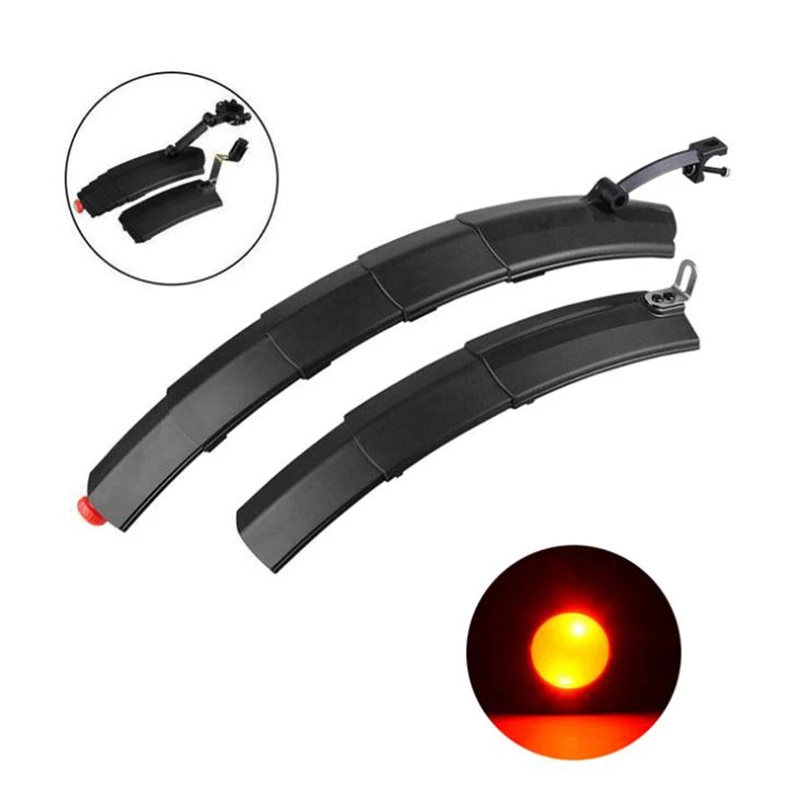 Bike Fender Contractile Mountain Bike Bicycle Mud Bicycle Road Accessories Riding Wings For Bicycle Bike Accessories Bike Parts
