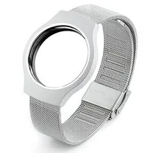 Сталь браслет ремень сна Фитнес Мониторы для Misfit Shine Silver