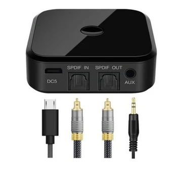 

TX16 Bluetooth4.1 Audio Fiber Transmitter Receiver 2 in 1 Bluetooth adapter 3.5mm Bluetooth transmitter and receiver