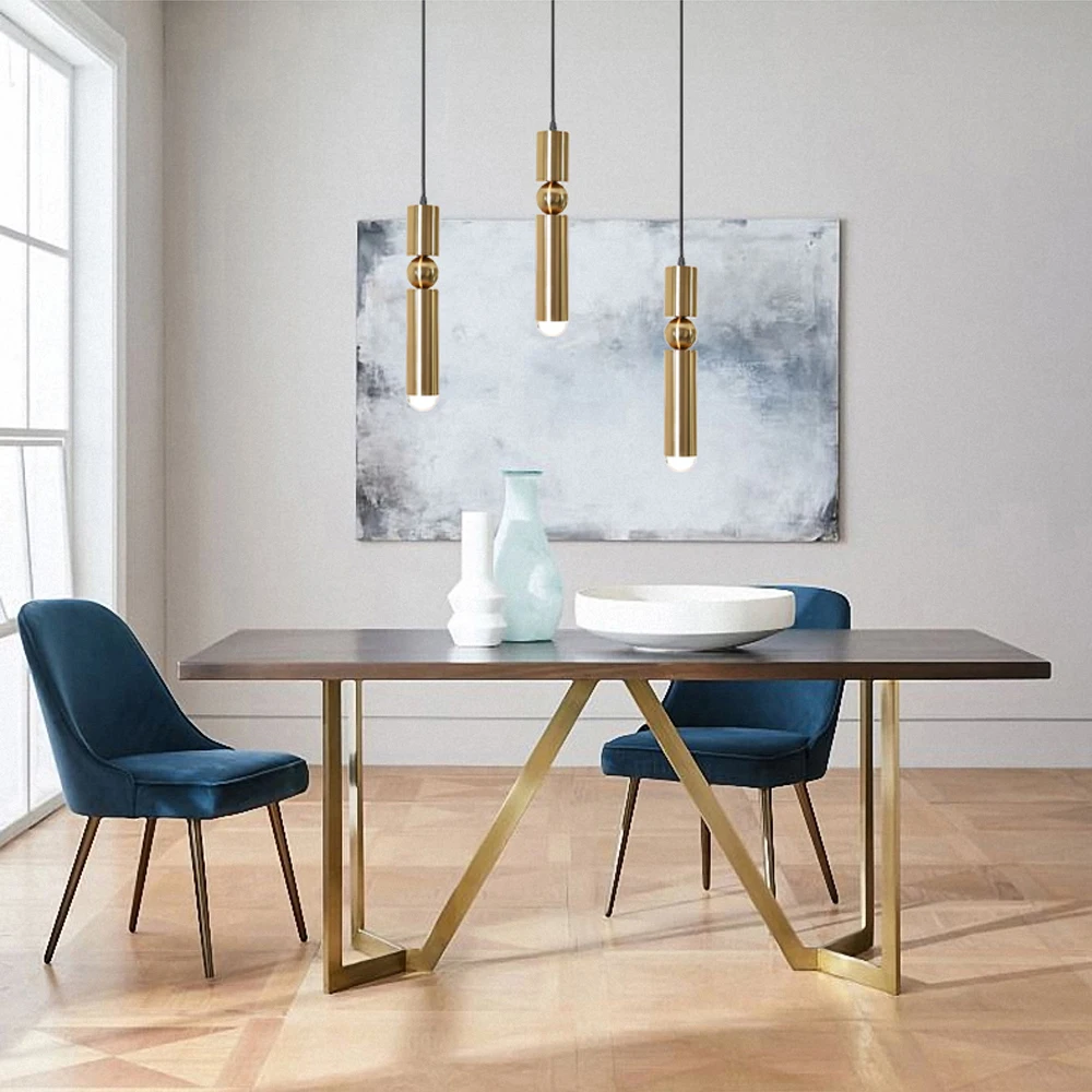 Bar ktv bar chandelier modern minimalist bed metal bullet single head lamp minimalist desk cashier chandelier Long tube Bar ktv bar chandelier modern minimalist bed metal bullet single head lamp minimalist desk cashier chandelier Long tube