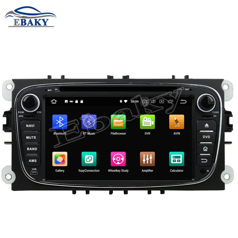 Top NaviTopia 4GB RAM 64GB ROM Octa Core Android 9.0 Car DVD Player For Ford Mondeo(2007-2010) Tourneo Connect/Transit Connect/S-max 10