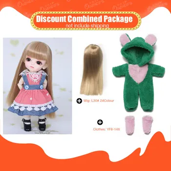 

OUENEIFS 1/8 BJD SD Doll Lumi Lati Yellow Add Wig Beautiful Clothes Discount Combined Package Resin Figure Full Set